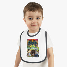 Load image into Gallery viewer, RR Baby Contrast Trim Jersey Bib