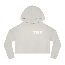 Load image into Gallery viewer, Cluck around and FIND OUT! Women’s Cropped Hooded