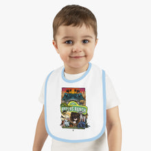Load image into Gallery viewer, RR Baby Contrast Trim Jersey Bib