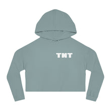 Load image into Gallery viewer, Cluck around and FIND OUT! Women’s Cropped Hooded