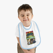 Load image into Gallery viewer, RR Baby Contrast Trim Jersey Bib