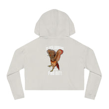 Load image into Gallery viewer, Cluck around and FIND OUT! Women’s Cropped Hooded
