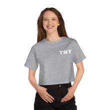 Load image into Gallery viewer, Cluck Around and FIND OUT! Women&#39;s Cropped T-Shirt
