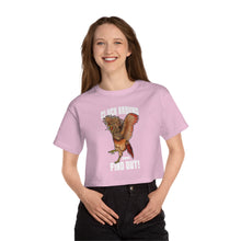 Load image into Gallery viewer, Girls Cluck Around Find Out Cropped T-Shirt
