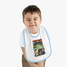 Load image into Gallery viewer, RR Baby Contrast Trim Jersey Bib
