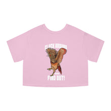 Load image into Gallery viewer, Cluck Around and FIND OUT! Women&#39;s Cropped T-Shirt
