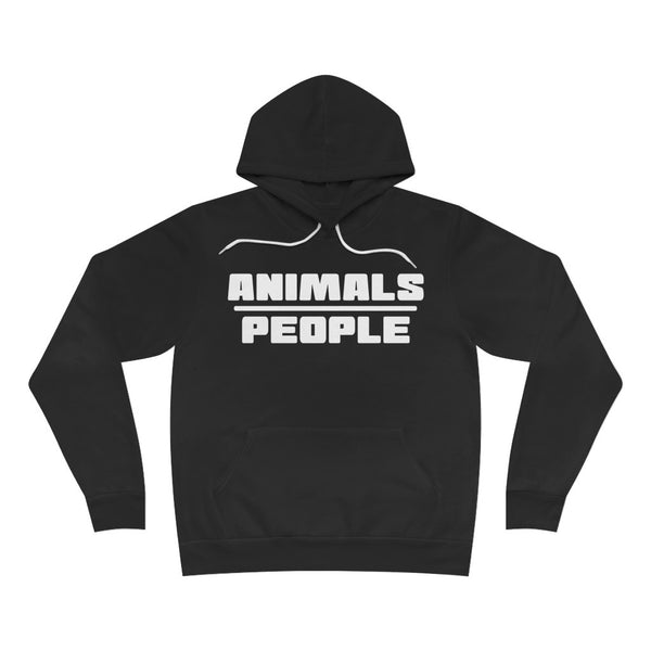 Animals Over People Hoodie
